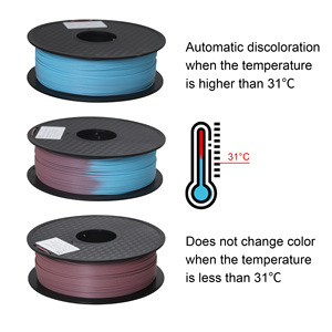 <b>PLA</b> Color Change by Temperature Filament for FDM 3D Printing 1/3/5/10KG Manufactory OEM/ODM - Product Image 4