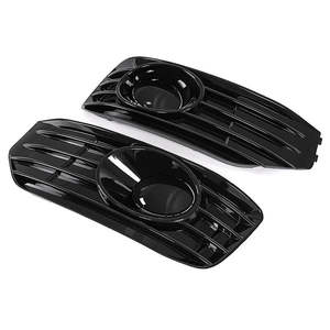 Biseles para Faros Antiniebla de Volkswagen T5, Rejillas Delanteras de ABS Negras, Años 10-15, Instalación Retrofit, Par - Product Image 1