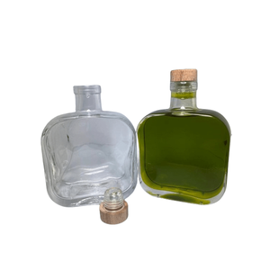 Bottiglia di vetro decorativa Melanie 500ml 12/6 unità - Product Image 3