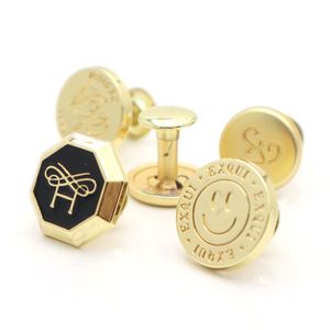 Nouveau design, rivets en alliage de zinc gravés sur mesure avec logo, finition bronze vieilli, pour collier/sangle de sac à main - Product Image 5