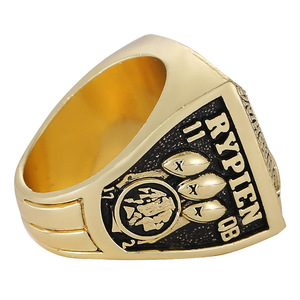 1991 NFL Washington <span class=keywords><strong>Redskins</strong></span> Championship Ring Casual/Hip-Hop 18K Plating Alloy Diamond Inlay Certified CMA Fashion Rings - Product Image 3