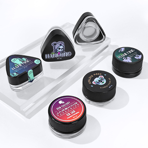 Tùy chỉnh in ấn logo <span class=keywords><strong>3ml</strong></span> 5ml 7ml 9ml Cube rõ ràng mùi bằng chứng tập trung dầu <span class=keywords><strong>Jar</strong></span> Mini childproof nhỏ lọ thủy tinh với nắp - Product Image 4