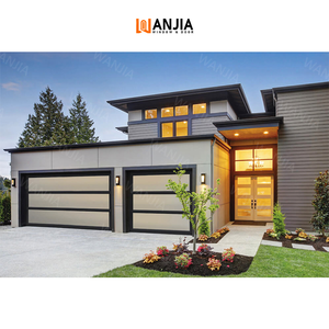 WANJIA <span class=keywords><strong>Porte</strong></span> <span class=keywords><strong>de</strong></span> <span class=keywords><strong>garage</strong></span> <span class=keywords><strong>sectionnelle</strong></span> électrique <span class=keywords><strong>de</strong></span> dernière conception <span class=keywords><strong>Porte</strong></span> <span class=keywords><strong>de</strong></span> <span class=keywords><strong>garage</strong></span> pliante en verre 10X10 <span class=keywords><strong>Porte</strong></span> <span class=keywords><strong>de</strong></span> <span class=keywords><strong>garage</strong></span> en aluminium - Product Image 2