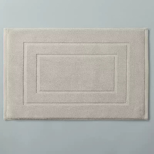 Tapis <span class=keywords><strong>de</strong></span> bain épais en coton Jacquard Logo personnalisé broderie <span class=keywords><strong>serviette</strong></span> <span class=keywords><strong>de</strong></span> sol blanche antidérapante pour hôtel SPA salle <span class=keywords><strong>de</strong></span> bain-Vente en gros - Product Image 5