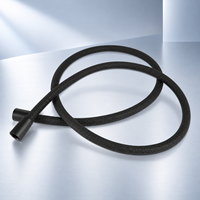 Tuyau de douche en silicone moderne, durable et flexible G1/2 anti-torsion, toucher doux pour salle de bain