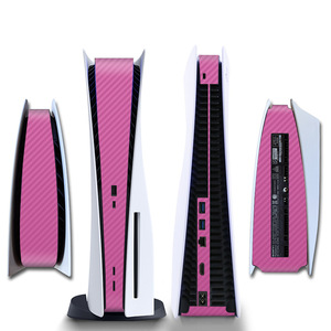 สติกเกอร์ลายคาร์บอนไฟเบอร์สำหรับ <span class=keywords><strong>PlayStation</strong></span> <span class=keywords><strong>5</strong></span> สติกเกอร์กันน้ำสำหรับตกแต่งด้านข้างเครื่อง PS5 สติกเกอร์สำหรับรุ่นมีช่องใส่แผ่นดิสก์ - Product Image 3
