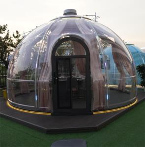 Maison <span class=keywords><strong>Bulle</strong></span> PC Isolée Moderne en Forme d'Ellipse pour Glamping Hôtelier Quatre Saisons Utilisation Extérieure - Product Image 3