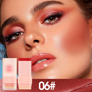 Newest Custom Private Label Vegan Smooth Lip Blusher Makeup Cream <b>Blush</b> Stick - Product Image 6