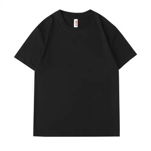 เสื้อยืดคอกลมแขนสั้นผู้ชาย ผ้าฝ้าย 100% สกรีนโลโก้ได้ สไตล์ลำลอง ลายเรียบ ผ้าถัก ระบายอากาศ แห้งเร็ว - Product Image 4