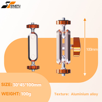 Bras articulé Shuotu Magic Arm avec double rotule et adaptateurs de vis 1/4 pouce, en métal antidérapant, pour caméra d'action et éclairage LED
