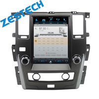 Android 10 2 32G 121 Auto-Audio mit vertikalem Bildschirm für Nissan Patrol Multimedia mit GPS-Navigations-Radio-Audio