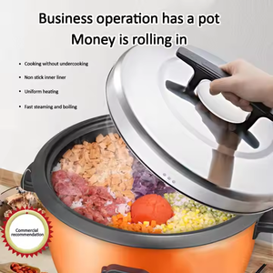 Olla <span class=keywords><strong>Arrocera</strong></span> <span class=keywords><strong>Tatung</strong></span> de Acero Inoxidable, Olla <span class=keywords><strong>Arrocera</strong></span> Pequeña con Agitador, Utensilios de Cocina Eléctricos - Product Image 5