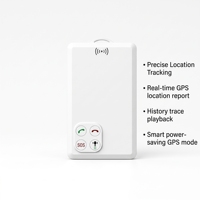 P901 Traceur GPS intelligent 4G avec carte d'identité, bouton SOS et interphone mondial pour étudiants et employés