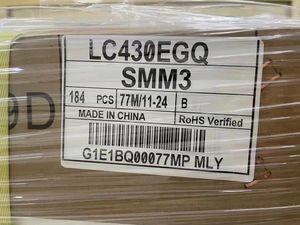 Écrans LED pour téléviseurs LC430EGQ-SMM3, panneaux d'affichage LED couleur, vidéo xxxxxx, panneau xx, écrans LCD noirs scr - Product Image 4