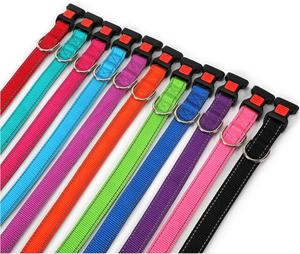 Ensemble de colliers et laisses réfléchissants pour chiens, avec verrou de sécurité, poignée en néoprène souple, ensemble de colliers de plomb en Nylon respirant, kit pour animaux de compagnie pour chiens - Product Image 4
