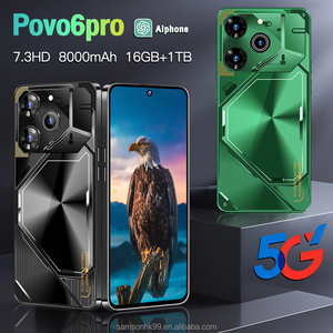 Pova 6 Pro 7.3นิ้ว16GB + 1TB Android 13.0 5G Deca Core CPU 108MP หลังมือถือ LTE แบตเตอรี่8000mAh - Product Image 1