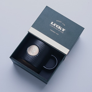 Taza <span class=keywords><strong>de</strong></span> Té Nórdica <span class=keywords><strong>de</strong></span> Cerámica con Franjas Verticales <span class=keywords><strong>de</strong></span> Cobre y Logotipo Personalizado, Taza <span class=keywords><strong>de</strong></span> Café <span class=keywords><strong>de</strong></span> 12 oz para Regalo Promocional - Product Image 6