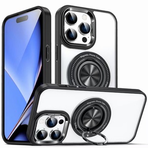 เคสโทรศัพท์ TPU แบบเท่ๆสำหรับผู้ชายกันกระแทกสำหรับ iPhone 15 14 PRO MAX 13 12 11 XS x XR 7 8 PLUS เคสด้านหลังมีห่วงจับ - Product Image 1