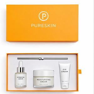 Boîte à tiroir rigide en carton recyclé personnalisée pour cosmétiques, avec insert pour sérum et crème, coffret cadeau, logo personnalisé imprimé, fabricant - Product Image 3