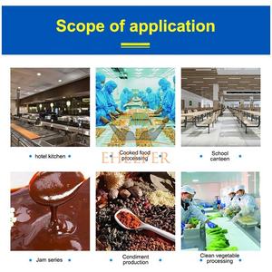 Wok planétaire en acier inoxydable de 200 L CE pour la cuisson industrielle du bœuf et des <span class=keywords><strong>champignons</strong></span>, la préparation de sauces épicées et de sauces sucrées - Product Image 4