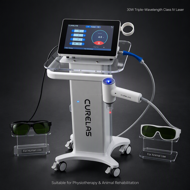 Class IV Laser Therapy Machine With Touch Screen Human Veterinary Preset Modes Physiotherapy Rehabilitation