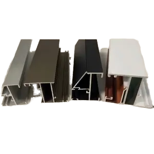 Алюминиевые профили серии Chile, обработанные с ЧПУ, с порошковым покрытием, угловой узор для дверей и окон - Product Image 2