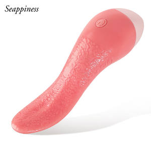 Mainan simulasi seks dewasa elektrik sepuluh frekuensi getaran pijat vagina orgasme wanita Masturbator Vibrator lidah cumi - Product Image 4