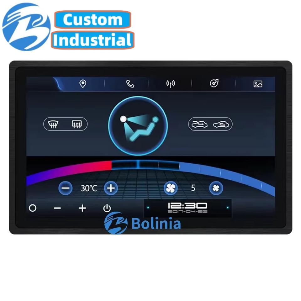 21.5 Inch IPS 1920*1080 Industrial Monitor HD-MI VGA Industrial LCD Display Metal Aluminum TFT Embedded Pure Flat OEM ODM Screen