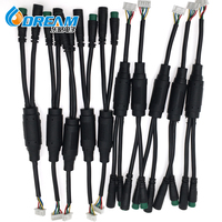 Connecteur DREAM START M8 Aviation 3 broches mâle à femelle pour scooter électrique Connexion par câble USB et DIN