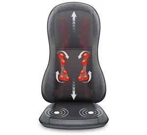 Phenitech Heating Air Pressure Shiatsu Massage Cushion Massage Chair Seat with Vibration / Rolling