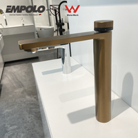 Pour Empolo Design Moderne Rose Or Laiton Salle De Bains Robinet Hôtel Lavabo Robinet De Douche Mélangeur Eau Chaude Froide Robinet Mélangeurs de Jiang