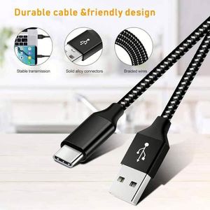 1M 2M Braided Charger <b>Cable</b> Type c <b>to</b> Type C for Phone 15 16 60W Fast Charging Data <b>Cable</b> for Phone 15 Pro Max <b>USB</b> C <b>Cable</b> - Product Image 4