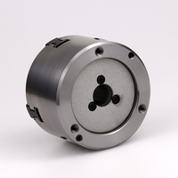 Mandrin de tour auto-centrant en acier SANOU K12-250 Series à 4 mors, 250 mm, mors standard/separés/3 trous avant, mandrin à spirale 0,05 mm