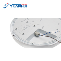 Plafonnier LED imperméable avec capteur de micro-ondes, conforme à la norme IP65, design moderne, éclairage d'intérieur, luminaire de plafond, 10/14/20/30W
