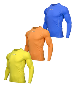 Camiseta de manga larga tejida funcional para hombre con logotipo personalizado de la mejor calidad al por mayor - Product Image 4