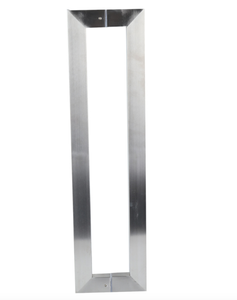 Thương mại xây dựng cửa Xử lý bề mặt kéo thép không gỉ Mall lối vào cửa OEM hỗ trợ cửa kính xử lý sang trọng - Product Image 3