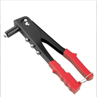 Pistola Remachadora Manual de Alta Resistencia, Herramienta Remachadora de Acero con 4 Boquillas, OEM ODM para Reparación Industrial