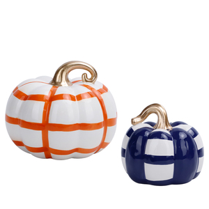 Redeco Offre Spéciale Décor Personnalisé <span class=keywords><strong>Citrouille</strong></span> Peint À La Main Blanc <span class=keywords><strong>Citrouille</strong></span> Ornements Céramique Halloween <span class=keywords><strong>Citrouille</strong></span> Cadeaux Décoration De Bureau - Product Image 4
