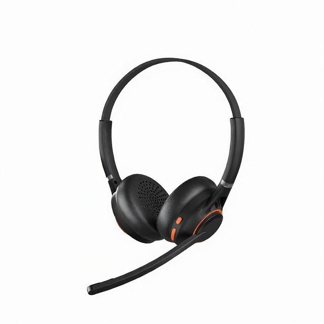 Wired Noise Cancelling On-Ear Headphones with Metal Build Dynamic Drivers 25dB Noise Reduction ENC JL Chipset for Mobile Phone