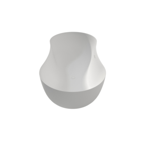 Bañera Maydon de 1700 mm, Bañera de Resina Sólida para Villa, Bañera Moderna Independiente de Color Blanco Mate, Fabricante de Bañeras - Product Image 2