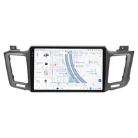 DUDUAUTO Convient pour Toyota RAV4 2012-2018, écran multimédia de voiture Android modifié, navigation Bluetooth, Car-play, écran de recul