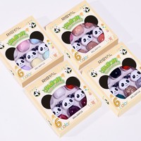 Risyal Nouveau Vernis à Ongles Sans Cuisson Séchage Rapide à Base d'Eau Pelable Sans Odeur Motif Panda Logo Personnalisable Lot de 6 Pièces