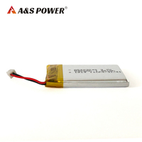 Baterai isi ulang 403040 baterai Lithium isi ulang 3.7 V 430mah baterai Lipo dengan PCM