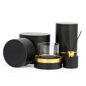 Logo personnalisé Carton rond Eco Cylindre Tubes d'emballage en Carton Pot de bougie Tube en papier Cylindre Boîte <span class=keywords><strong>Gifi</strong></span> - Product Image 2