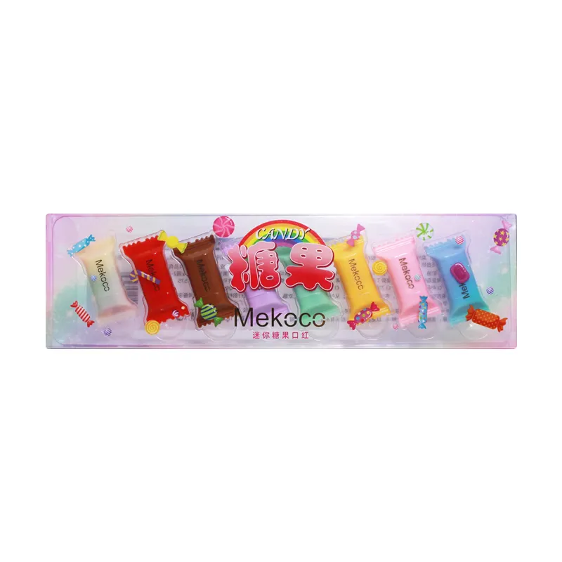 All'ingrosso caramella rossetto carino Mini piccolo rossetto di lunga durata Set portatile per studente