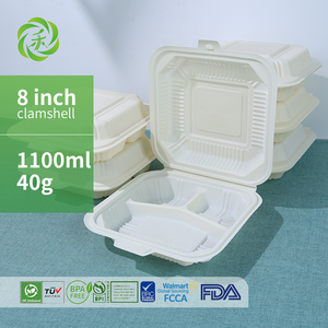 Emballages et contenants de stockage rectangulaires en plastique jetables personnalisés pour la nourriture à emporter et le camping - Product Image 5
