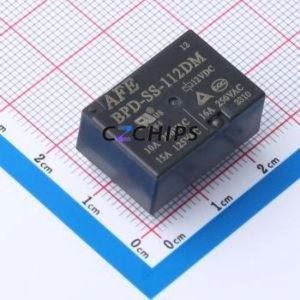 BPD-SS-112DM Power Relay DIP-4 Relay 12V 1 Normally Open: 1A (SPST-Normally Open)::: 4 16A-250VAC/15A-125VAC - Product Image 1