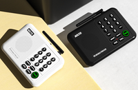 Système d'interphone sans fil pour la maison, les entreprises et les bureaux, portée de 1 mile, 10 canaux, système de communication domestique sans fil