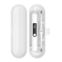 Cepillo de Dientes Eléctrico Sónico IPX7 con 3 Modos, 2 Cabezales de Cepillo de Cerdas Suaves y Estuche de Viaje Portátil, Levitación Magnética