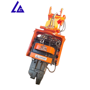 빠른 배송 6-8 m 시트 파일 굴삭기 측면 클램프 파일 기초 용 파일 드라이버 - Product Image 4